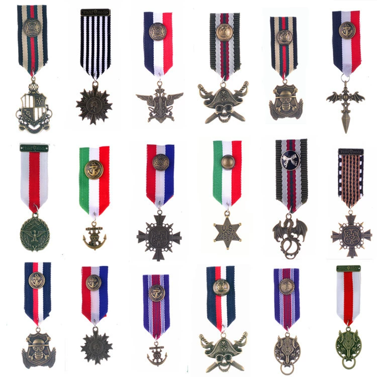 Винтажный британский значок медаль Академия ветра военно-морского ветра мужская и женская брошь корейская версия маленького костюма металлический значок