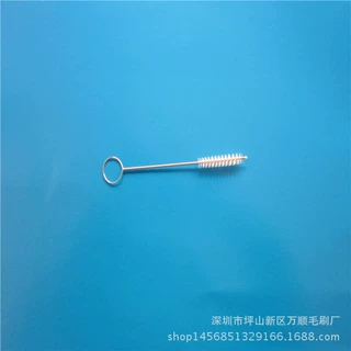 厂家大量批发多种款式毛刷  不锈钢小毛刷 尼龙试管刷 管道清洁刷
