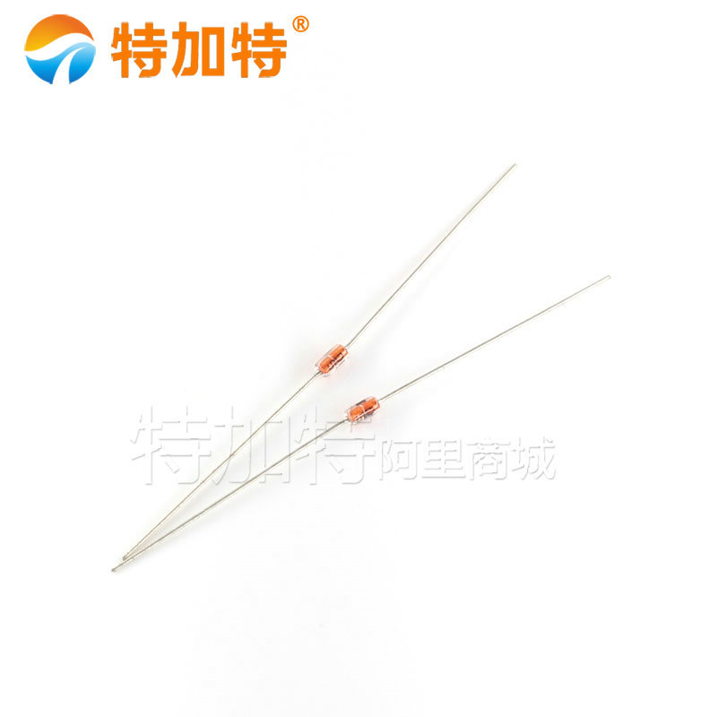 现货直销DB3双向触发二极管 DO-35直插二极管 DB3红色触发管