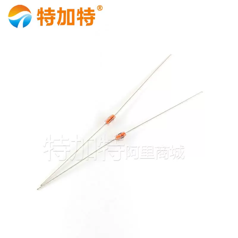 现货直销DB3双向触发二极管 DO-35直插二极管 DB3红色触发管