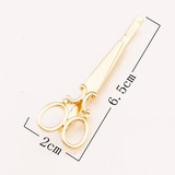 Креативный аксессуар, милые ножницы, японская заколка для волос, европейский стиль