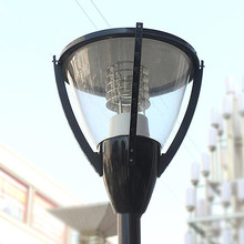 庭院灯具E27E40灯座大肚圆形庭院灯欧规美规LED路灯头批发