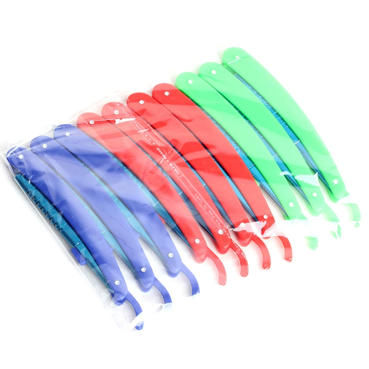 Factory wholesale eyebrow sword blade, direct selling eyebrow repair knife holder saving folding blade single feather blade blade shelf