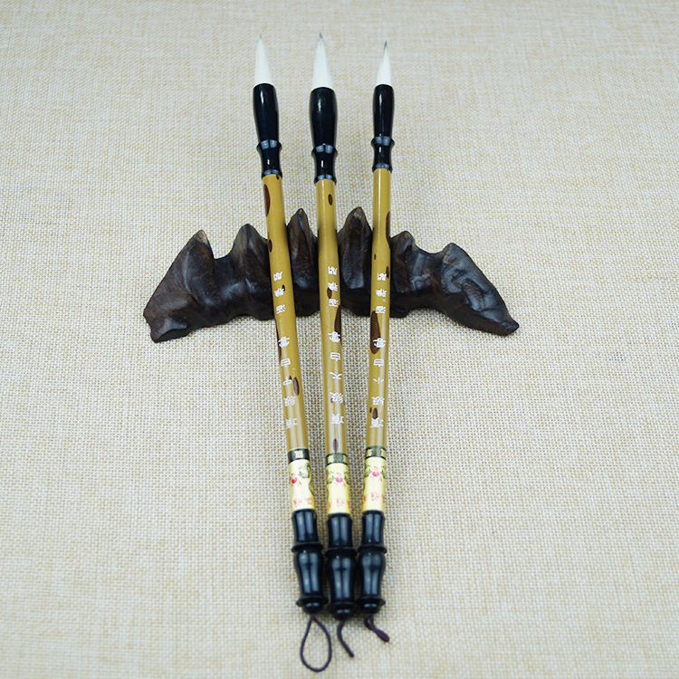 Cepillo de escritura de nube blanca de grado de Ventas de Fábrica se puede procesar y personalizar especificaciones grandes, medianas y pequeñas completas Pintura y caligrafía Venta al por mayor especial