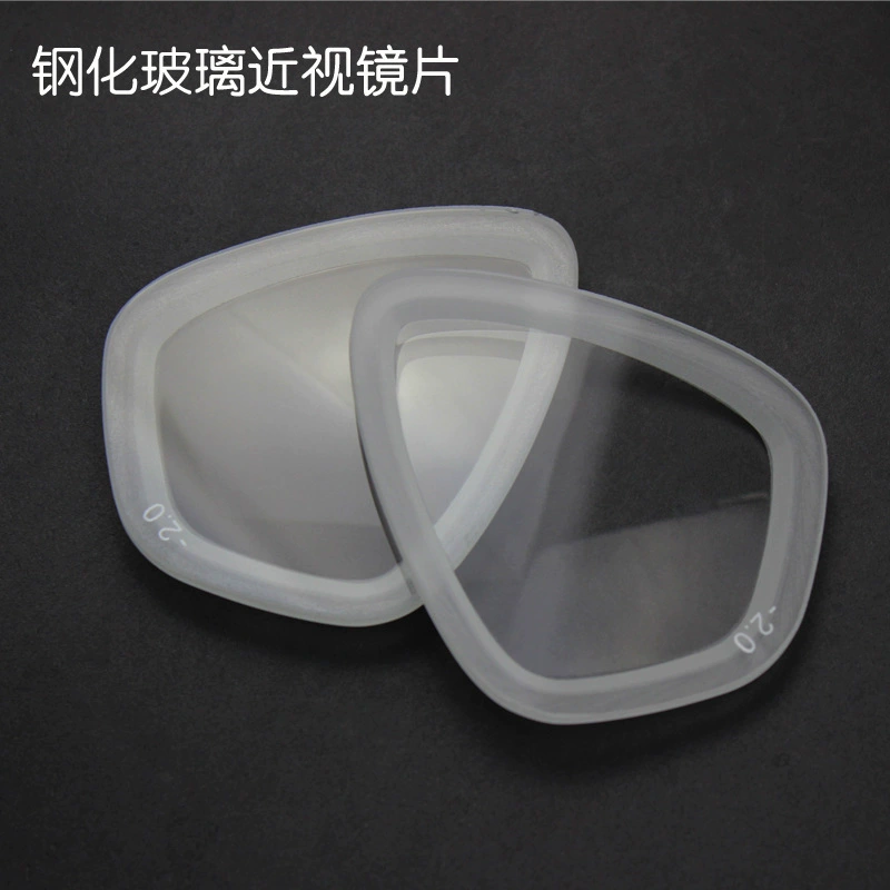 Оригинальная пара линз для близорукости для очков для дайвинга поддерживает от 150 до 900 градусов