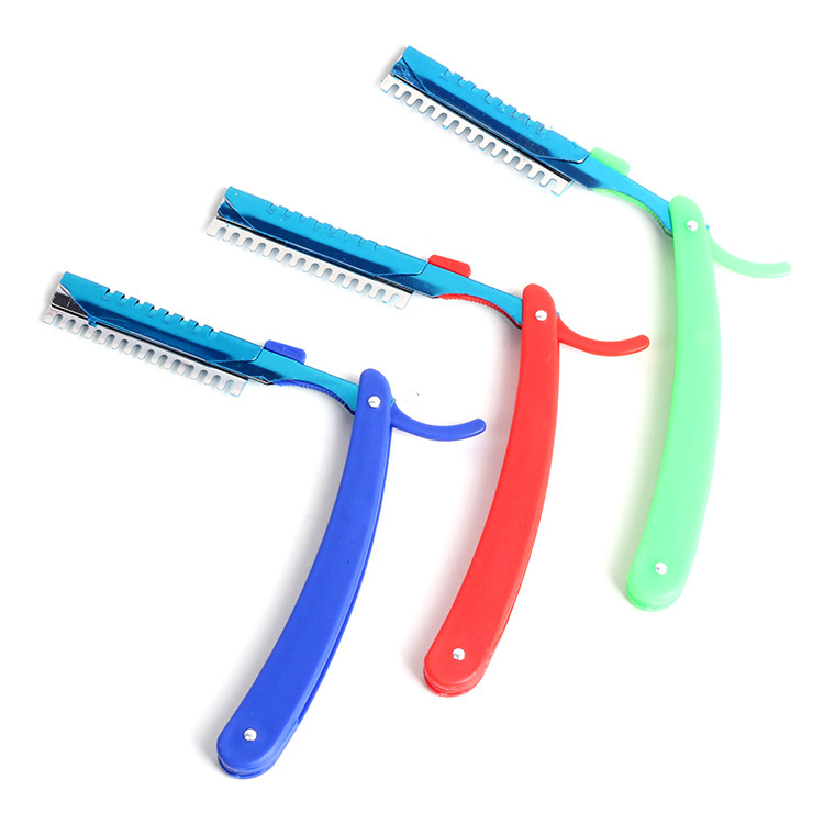Factory wholesale eyebrow trimming blade holder direct stacking eyebrow trimming knife holder storage folding knife holder single feather blade holder Factory wholesale eyebrow trimming blade holder direct stacking eyebrow trimming knife holder storage folding knife holder single feather blade holder