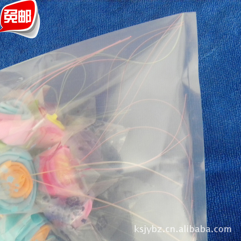 美倍牌pe高压50*60*  6丝平口塑料袋子单只批发价