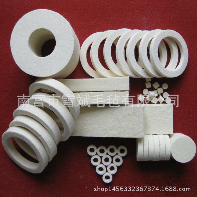 【雪斌毛毡】毛毡条 毛毡垫 密封 防尘 缓冲 摩擦 过滤 工业用毡