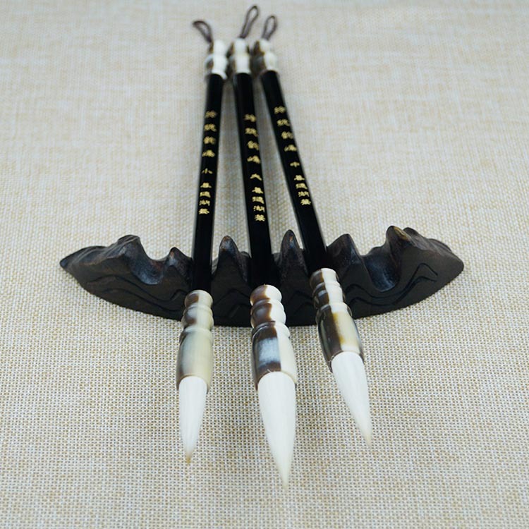 Cepillo de escritura de Ventas de Fábrica pincel de escritura cuatro tesoros de la Sala literaria Linglong Yunfeng caligrafía pluma de escritura de agua al por mayor gran cantidad Congyu