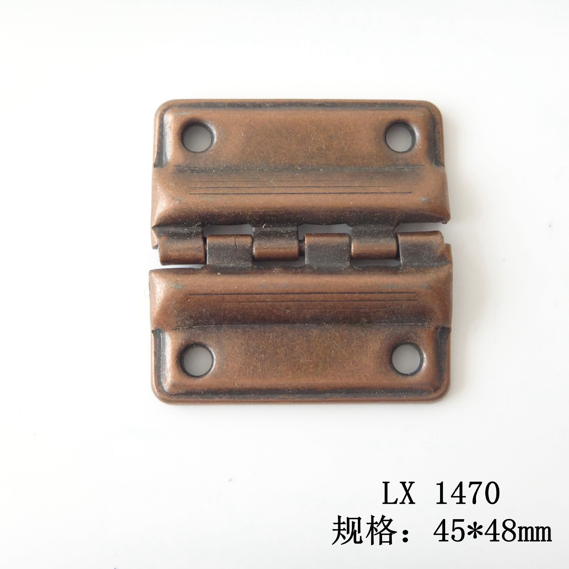 铁质自动冲木盒合页 箱包合页 铝箱 木箱后铰 五金金属箱包配件