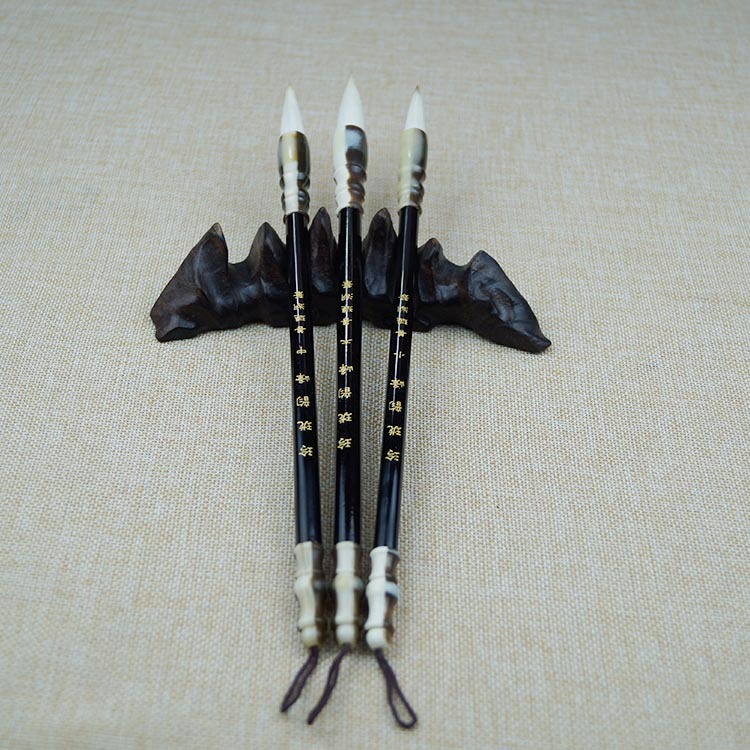 Cepillo de escritura de Ventas de Fábrica pincel de escritura cuatro tesoros de la Sala literaria Linglong Yunfeng caligrafía pluma de escritura de agua al por mayor gran cantidad Congyu