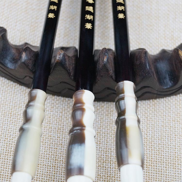 Cepillo de escritura de Ventas de Fábrica pincel de escritura cuatro tesoros de la Sala literaria Linglong Yunfeng caligrafía pluma de escritura de agua al por mayor gran cantidad Congyu