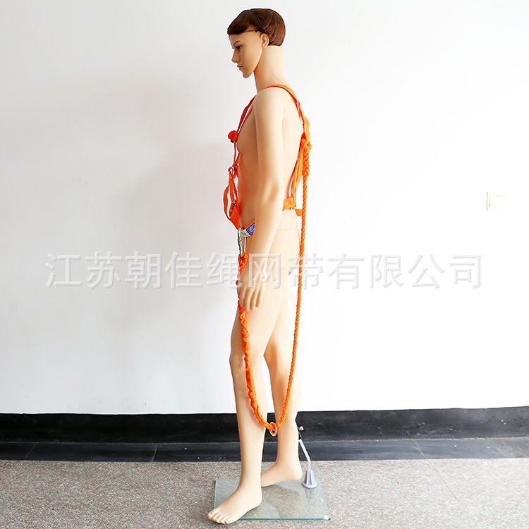 悬挂安全带 高空作业双背带式大钩安全带 编织八股绳防坠落安全带