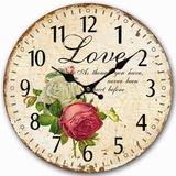 Ретро деревянные креативные часы, (Трансграничная торговля), простой и элегантный дизайн