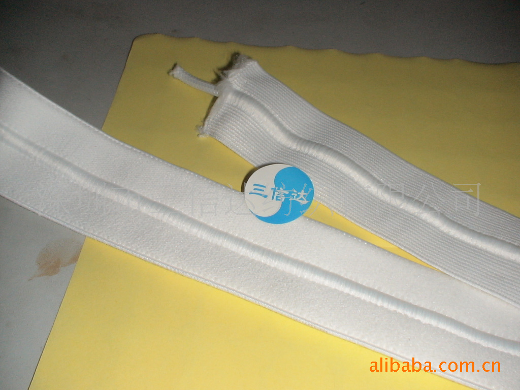 服饰松紧带服装松紧带护具伸缩带特殊松紧带丝光带反光针织带(图)