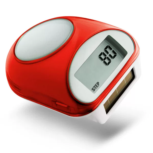 Electronic pedometer sports fitness running walking recording step-by-step consumption counter solar pedometer