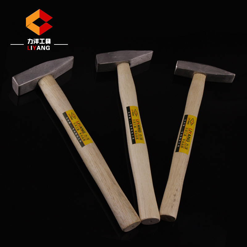 厂家供应钳工锤 木柄100/200/300钳工锤  木工锤  八角锤
