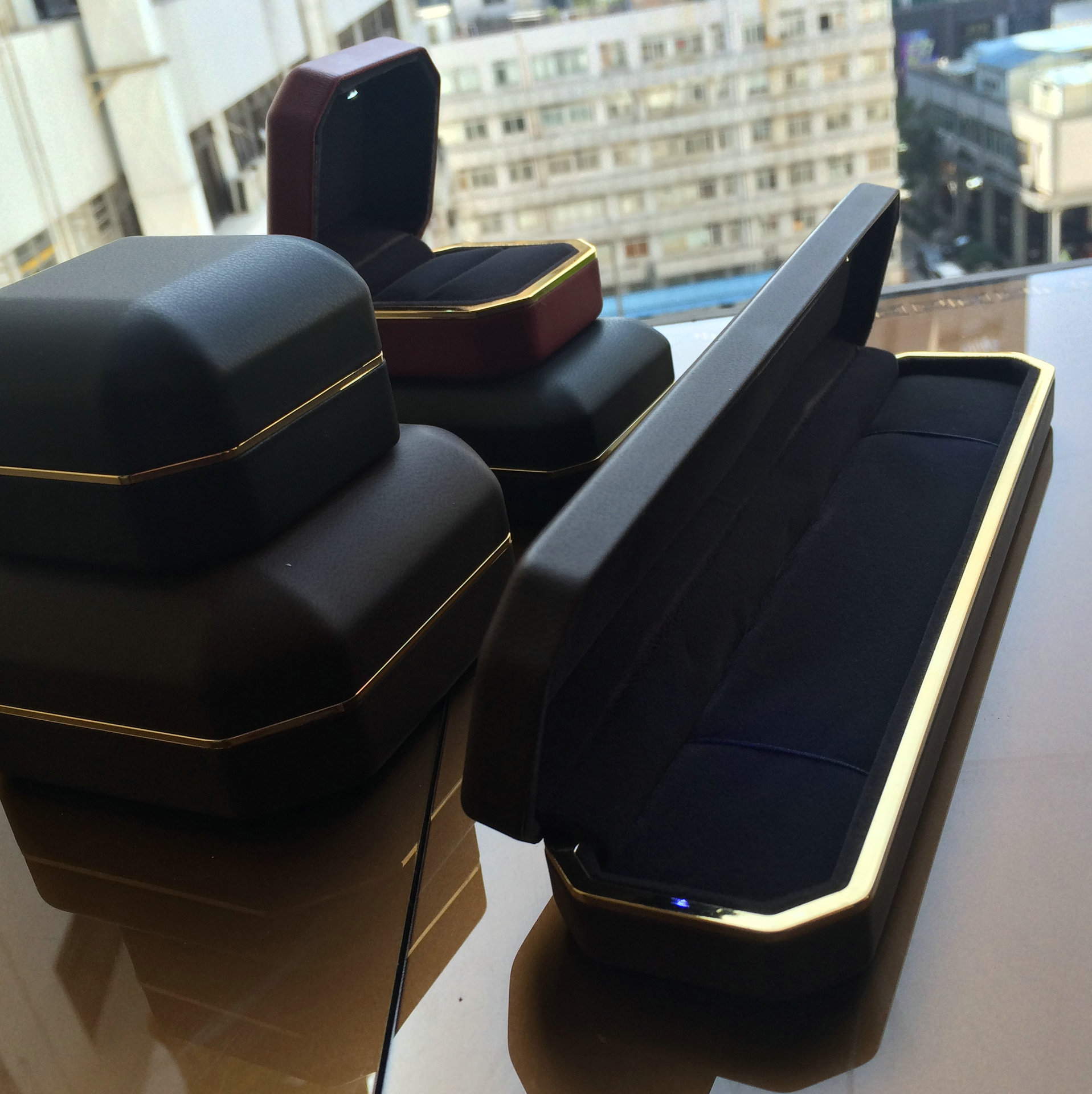 手镯盒现货 戒子盒现货 物美价廉 珠宝盒 高档