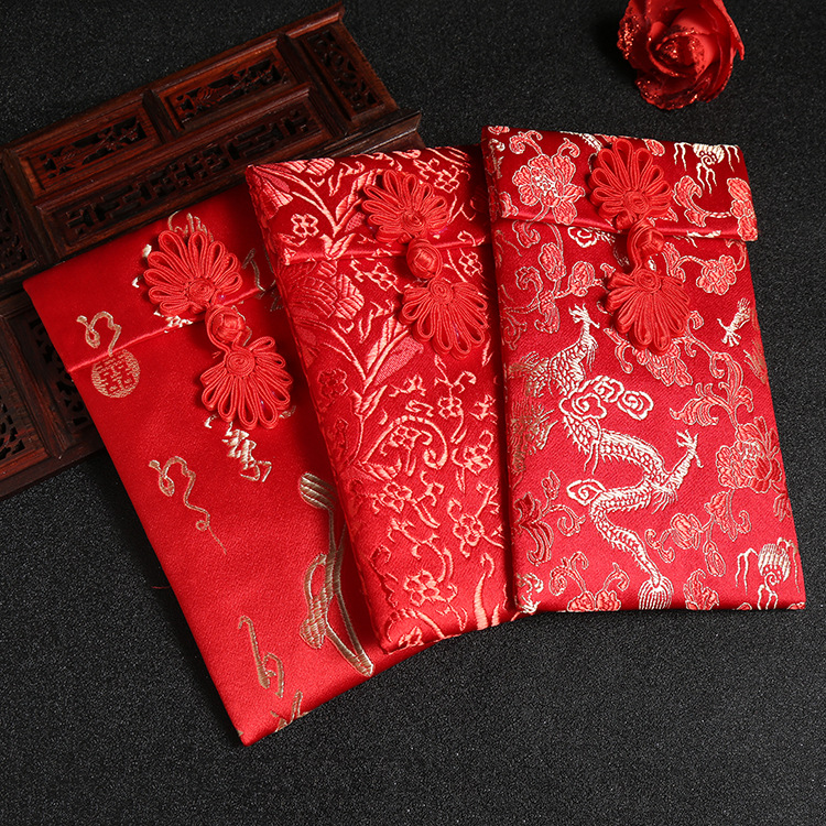 Wedding Candy Bag, Jewelry Bag, Sugar Bag, Lucky Bag, Brocade Bag, Lucky Bag, Gift Bag, Creative Wedding Supplies, Red Envelope
