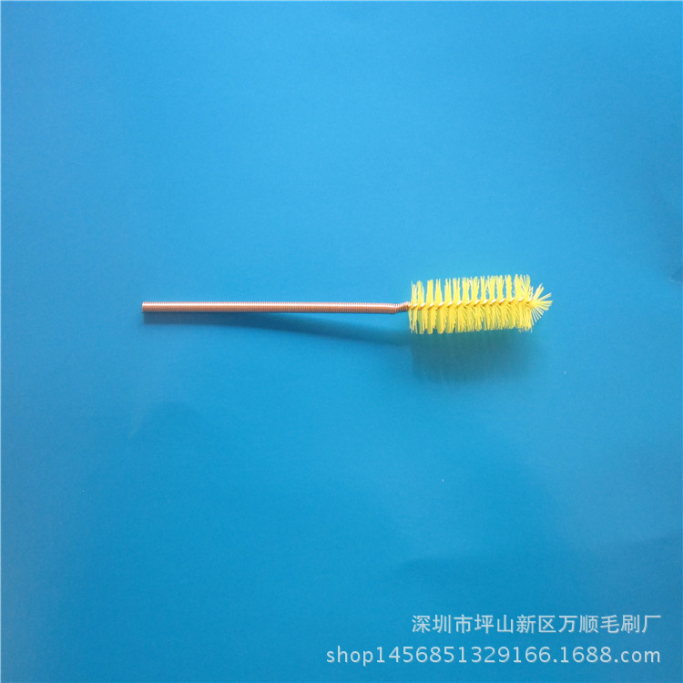 大量批发弹簧刷 鱼缸弹簧刷 管道清洁刷 水管清洗弹簧刷规格齐全