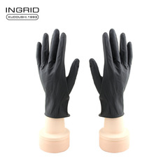 Beauty salon gloves for perming and dyeing hair waterproof latex thickened non-slip gloves hair salon special hair dyeing isolation gloves