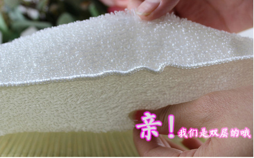 Korean kitchen rag, dishcloth, water-absorbent, non-stick oil, bamboo fiber dishwashing towel, dishwashing liquid-free, lazy dishwashing towel
