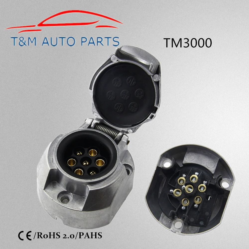 Кабель тележки ТМ3000 Соединитель трейлера Европейский дисплей светового сигнала трейлера автомобиля