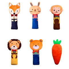 Korean version of cute car seat belt shoulder protector cartoon children's sleeping pillow car anti-stranglehold car supplies