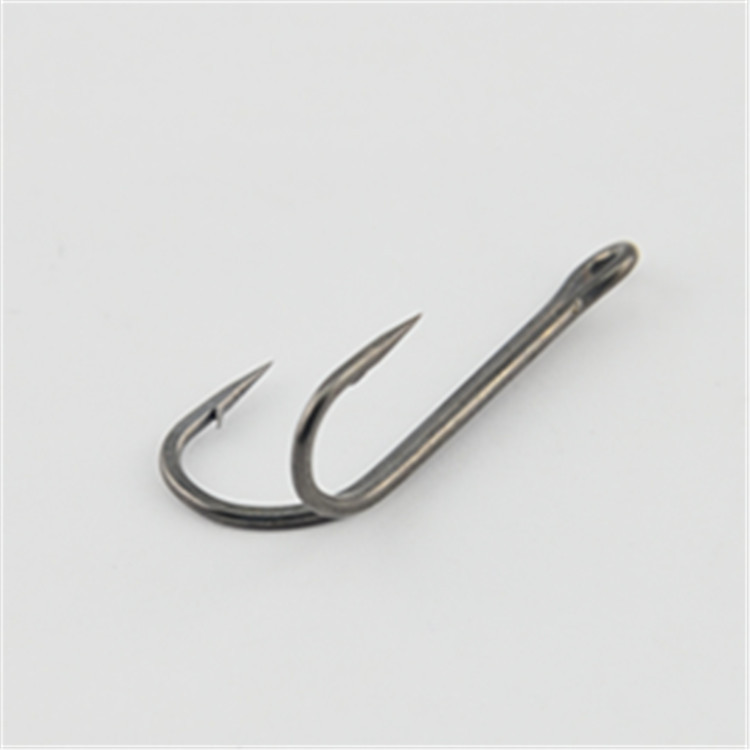 QIHU fino alambre de acero de alto carbono 9983 dos ganchos de anclaje dos ganchos de pescado de piel de rana gancho de doble cabeza púas anti-Colgante fábrica directa al por mayor