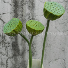 仿真花莲花假莲蓬荷花睡莲/荷叶/带杆假莲蓬莲藕水面池塘装饰