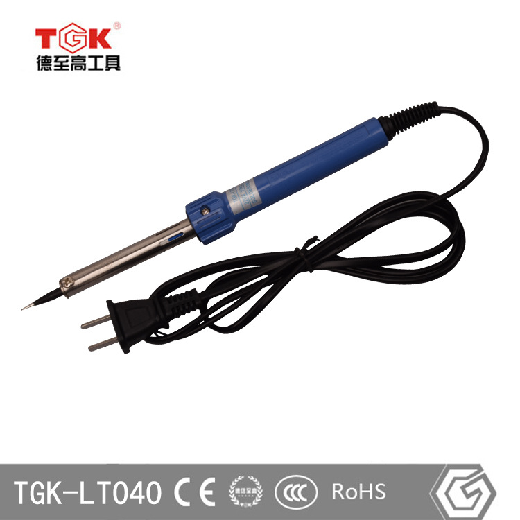 【TGK品牌】德至高TGK-LT040工业电烙铁40W 镍铬丝发热恒温电烙铁