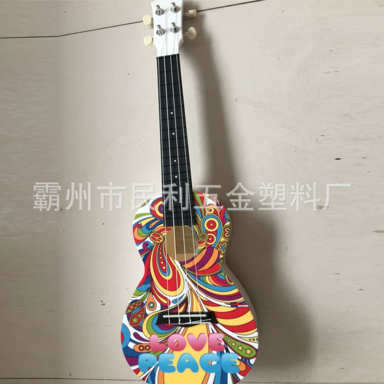 Укулеле (Guitar), высококачественный музыкальный инструмент с нотами, укулеле, 23 дюйма, на заказ