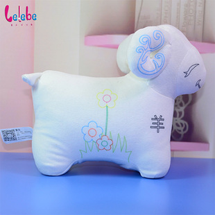 lelebe ��ͯ�H����߄���DIY�ֹ���ɫ�T�f����ë�q��һ��ͯ���Y��