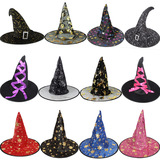 Cos Makeup Dance Props Halloween Guares Bar Декоративная заправка шляпы ведьм