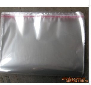 欧诺包装厂家低价热销服装袋opp胶条袋透明包装袋15*27现货当天发