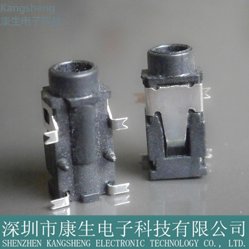 玩具充电口3.5mm四脚贴片耳机插座PJ-321A 4P音频插座SMT耐高温