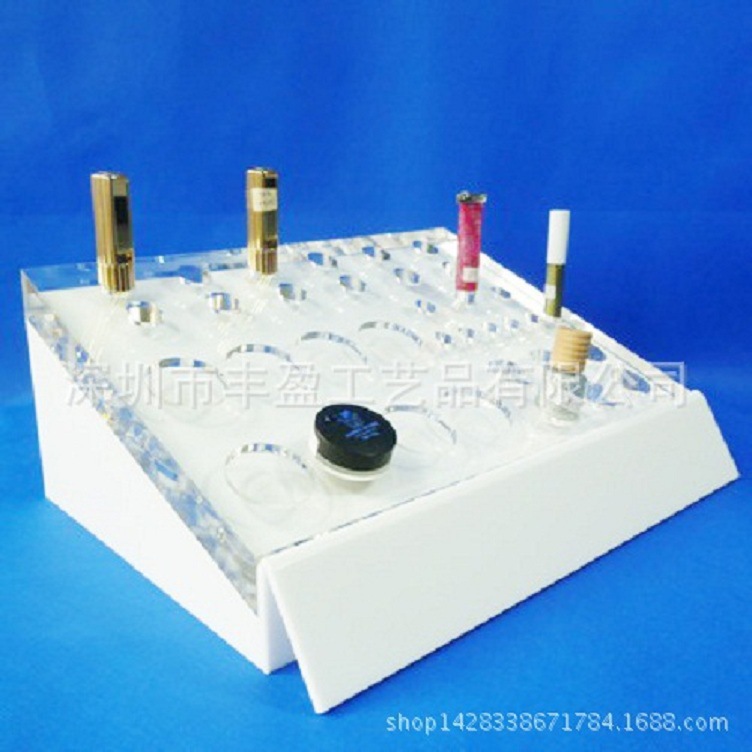 厂家供应商场亚克力化妆品展示架 有机玻璃彩妆陈列架