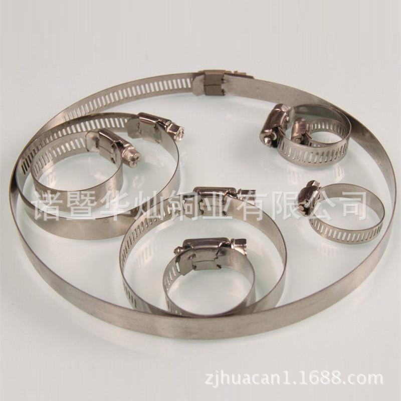 不锈钢喉箍卡箍抱箍不锈钢卡管 英式美式德式喉箍管夹管8-12mm