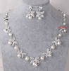 Hair accessory for bride, necklace, set, wedding accessories, 3 piece set