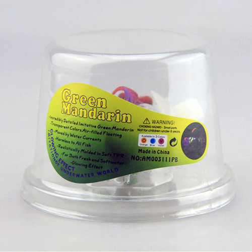 Fish tank decoration, aquarium fake frog, simulated fake fish, luminous frog fish