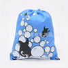 Backpack, storage bag, waterproof bag, beach shoe bag for swimming, drawstring