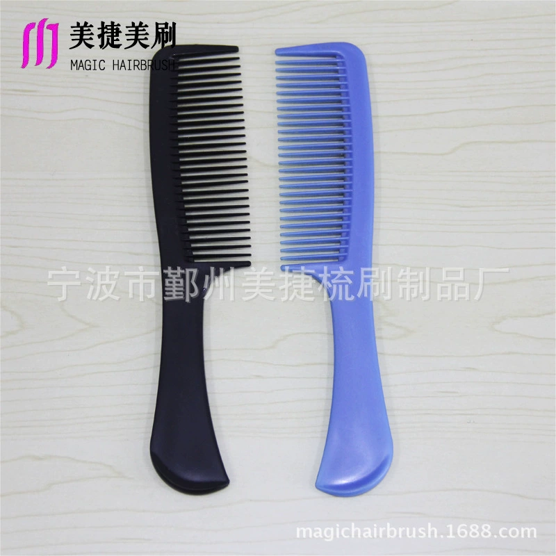Прямые продажи с фабрики, плоская расческа, пластиковый материал, расческа с ручкой для организации профессиональной расчески для волос и парикмахера