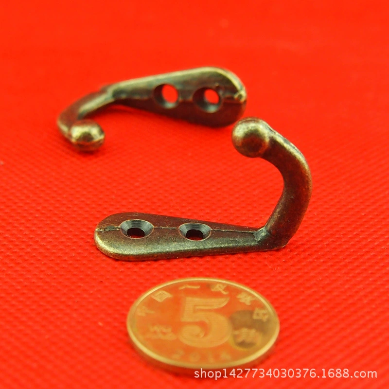 Hanging hook single hook gold imitation antique hook hanging hook hook small hook alloy hook single hook clothes hook hook special hook