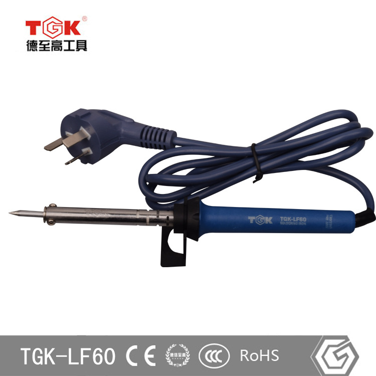 【TGK品牌】德至高TGK-LF60电烙铁 60W 三线接地无铅恒温电烙铁