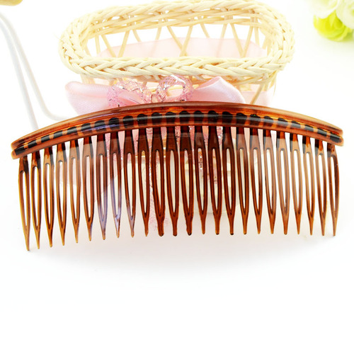 Variety of hair comb insert comb 24 tooth plate hair comb multi-color high quality