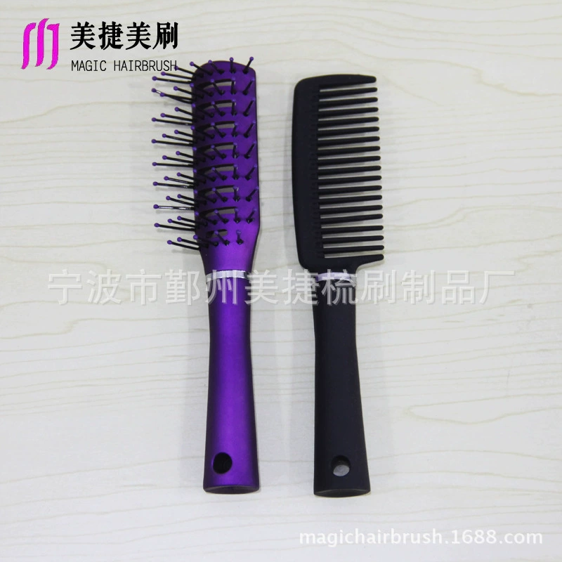 Youliang Массажная расческа Производитель Оптовая продажа Квадратная большая прямая парикмахерская расческа Youliang с широкими зубьями Плоская расческа