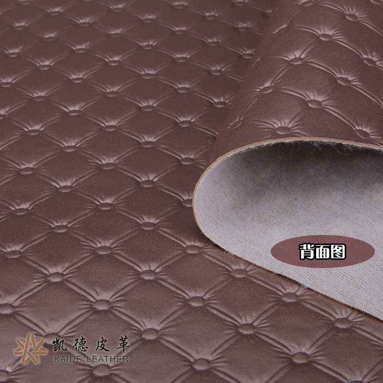 厂家直销半PU阻燃装饰皮革 KTV酒店背景墙移门刺绣软包硬包皮雕