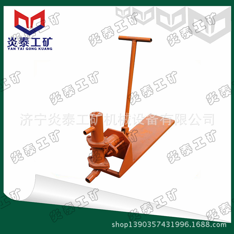 不锈钢手动水泥浆摇杆泵 手动灌浆泵 化学浆注浆泵手动泵