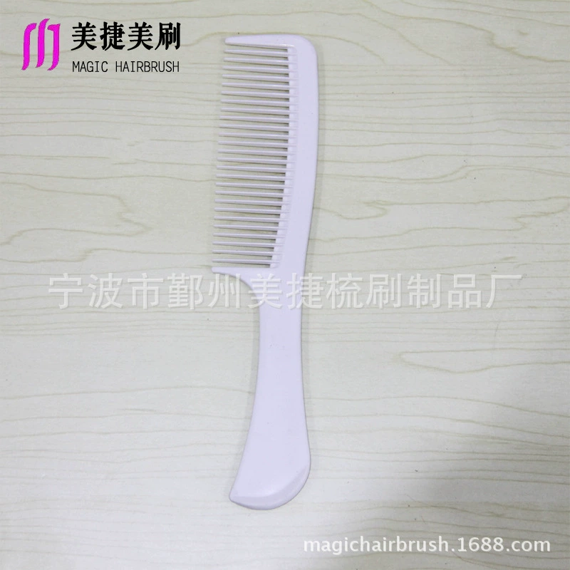 Прямые продажи с фабрики, белая расческа, пластиковая массажная расческа для отеля, специальная одноразовая расческа для волос