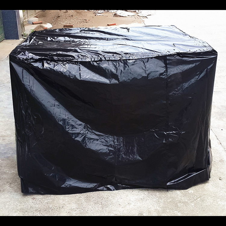黑色防水防尘防晒不透光密封塑料立体袋Pe薄膜袋大号四方袋批发